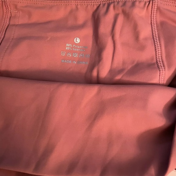 Leggings High Waisted Women’s Large Ritiriko 2 Front Pockets NWT Great For Yoga - Picture 2 of 4